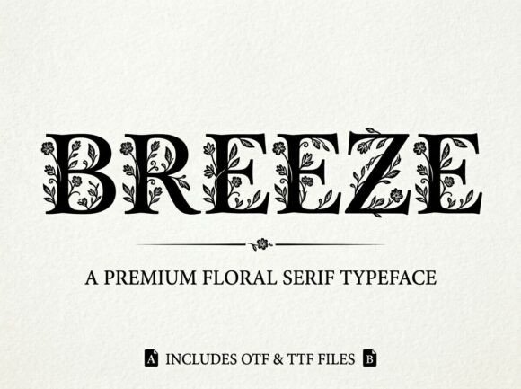 Breeze: A Display Font That Commands Attention