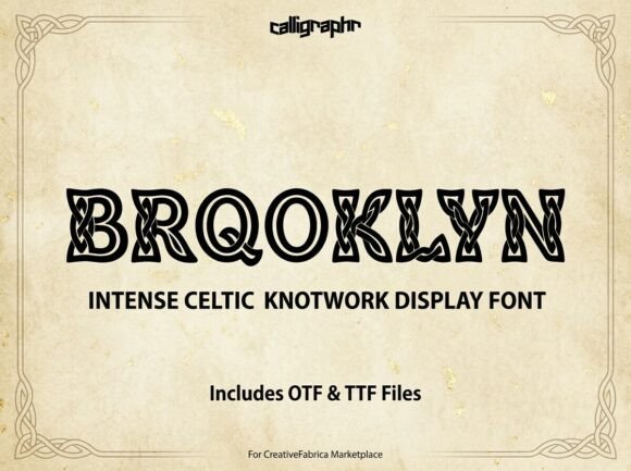 Brooklyn: The All-Caps Display Font Redefining Bold Visual Identity