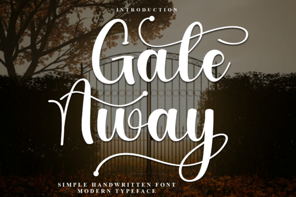 Capturing the Magic of the Season with Gate Away Typography