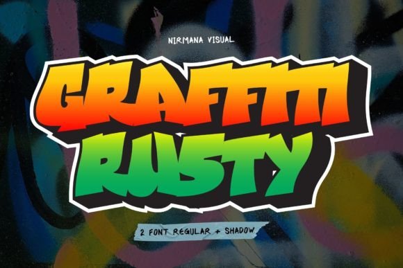 Graffiti Rusty: The Bold Display Font for Urban Impact