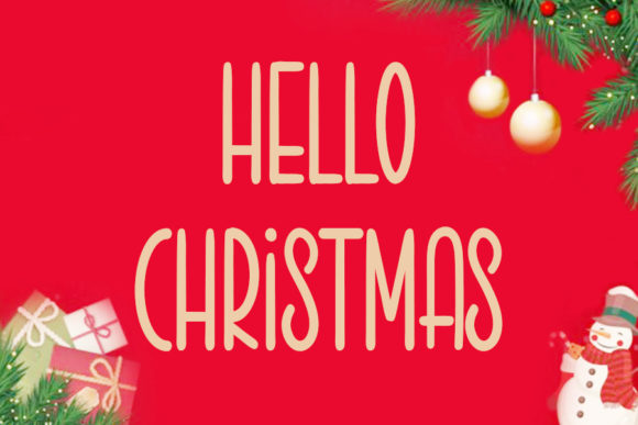 Infusing Festive Charm: How the Hello Christmas Font Elevates Your Design Projects