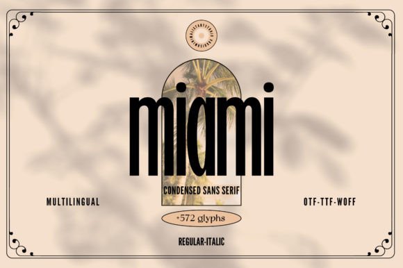 Miami: Integrating Elegant Typography into Your Professional Workflow