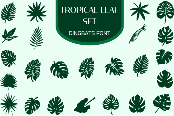 Tropical Leaf Set: A Designer's Guide to Botanical Flair