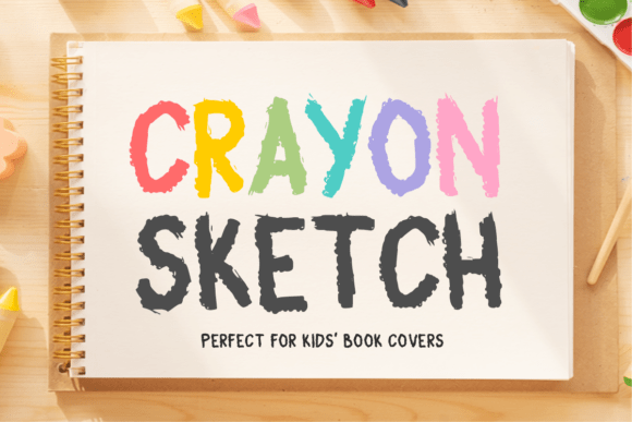 Understanding Crayon Sketch: The Psychology and Application of Textured Display Typography