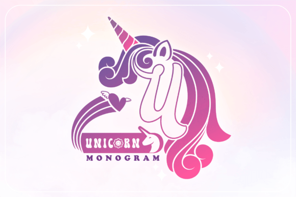 Unicorn Monogram: Capturing the Bold Aesthetic of the Modern Digital Creator