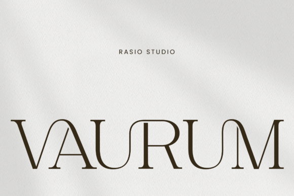 Vaurum: The Timeless Serif for Modern Luxury Design